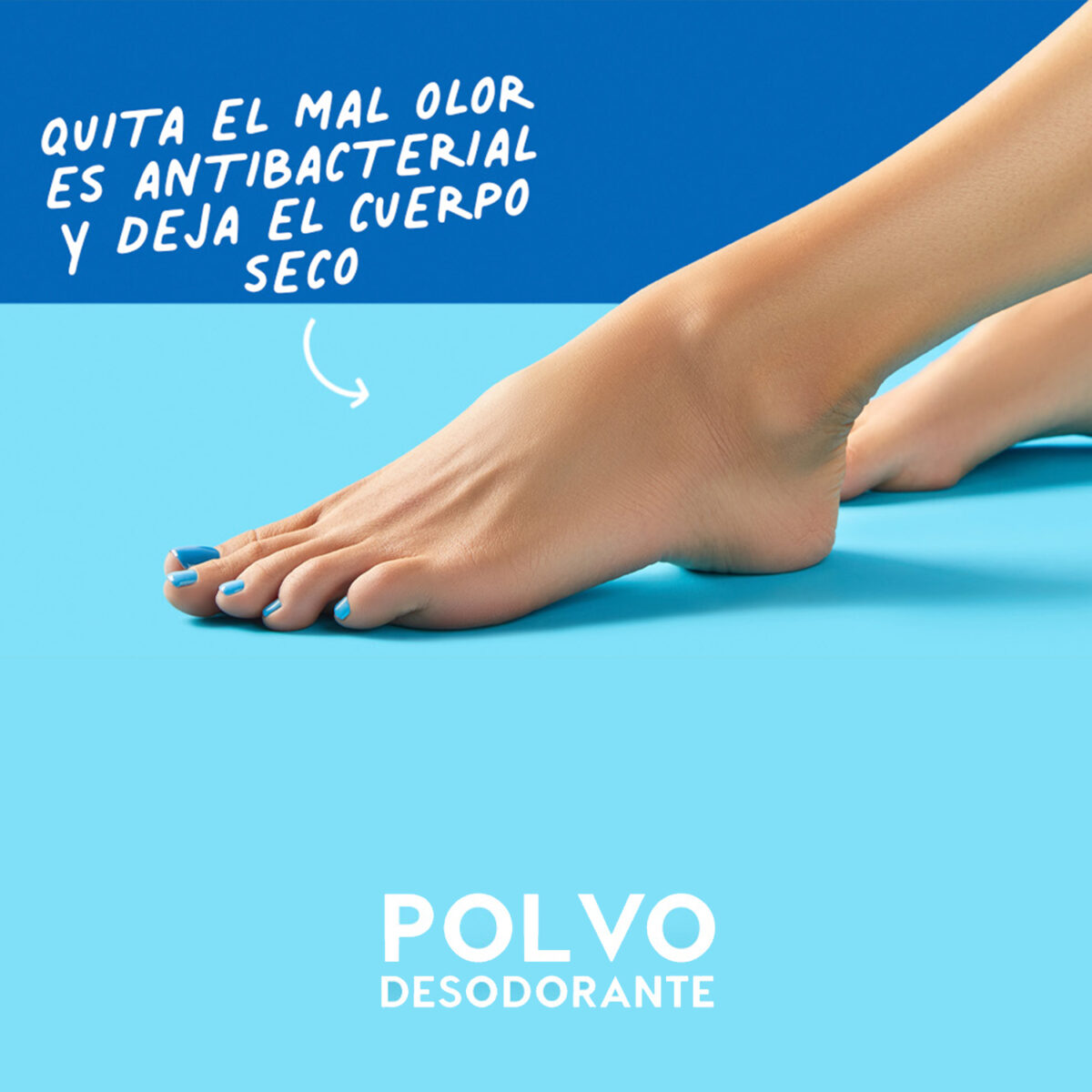 Polvo Desodorante para Pies, Libre de Talco, 110 g - Imagen 5