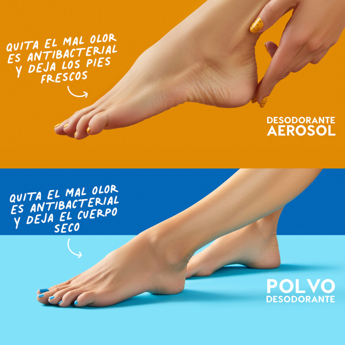 Duopack Desodorante para Pies en Aerosol y Polvo Desodorante para Pies - Imagen 6